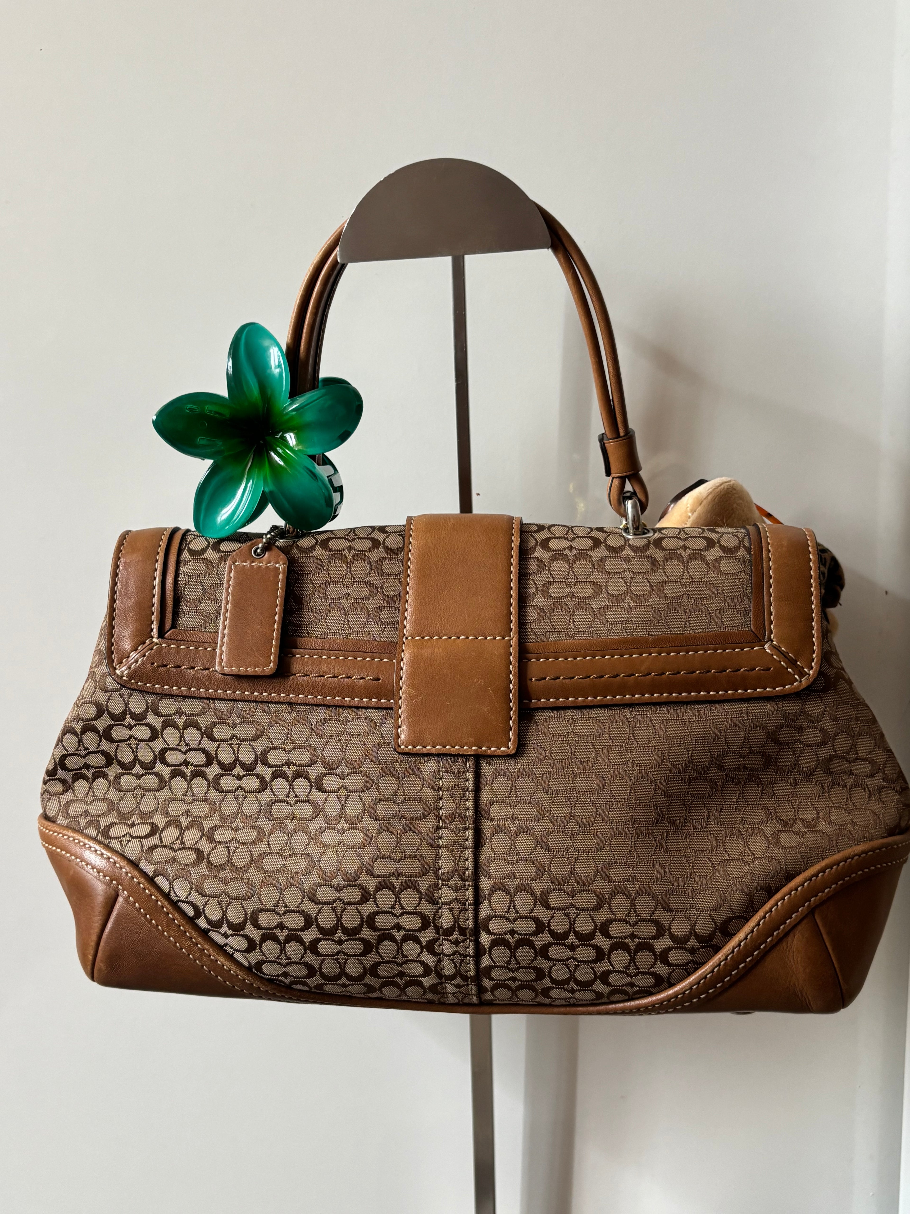 COACH SoHo signature vintage bag with monogram Canva 7078