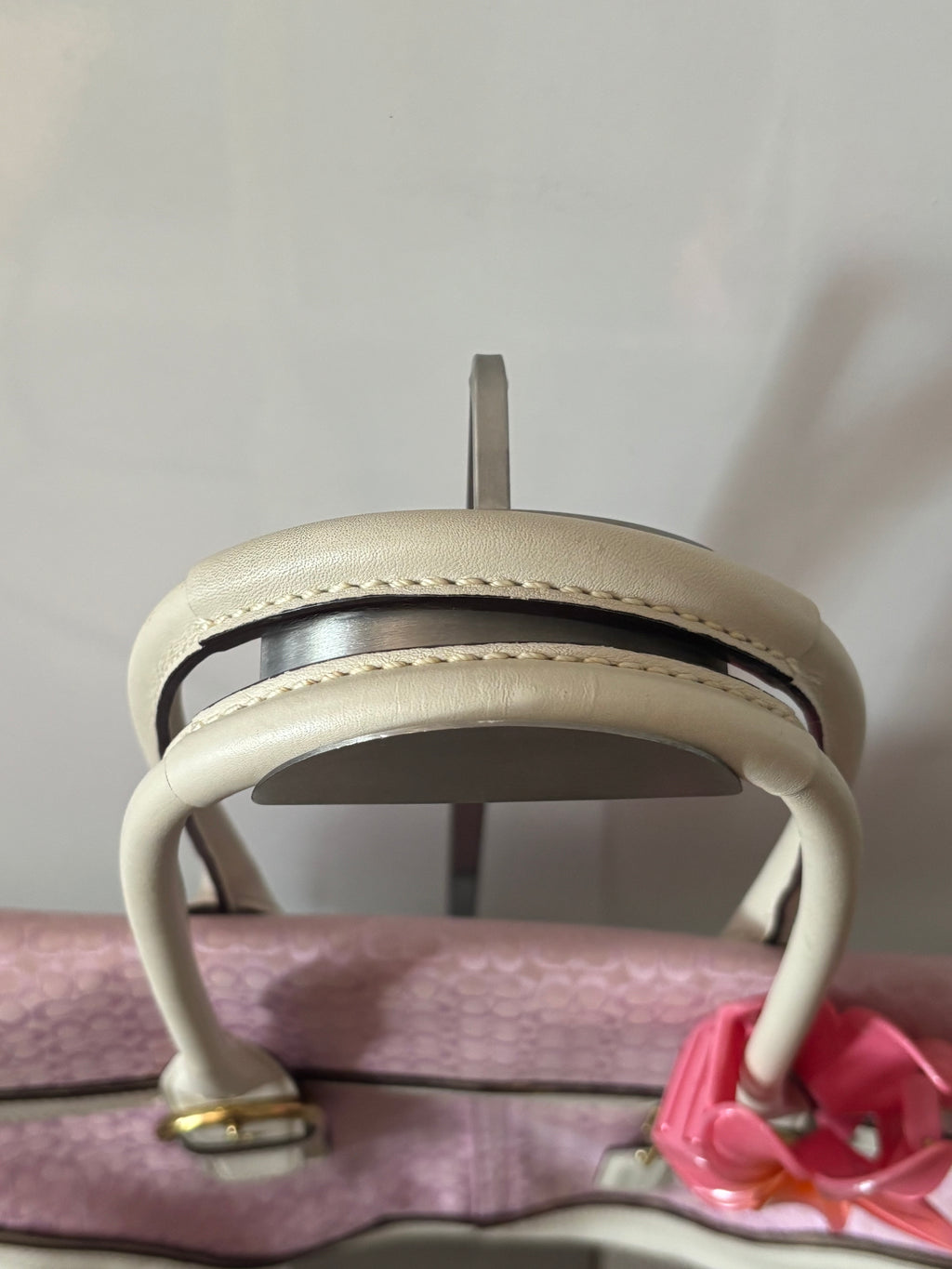 Rare Vintage Coach Pink Signature Satchel | 1458