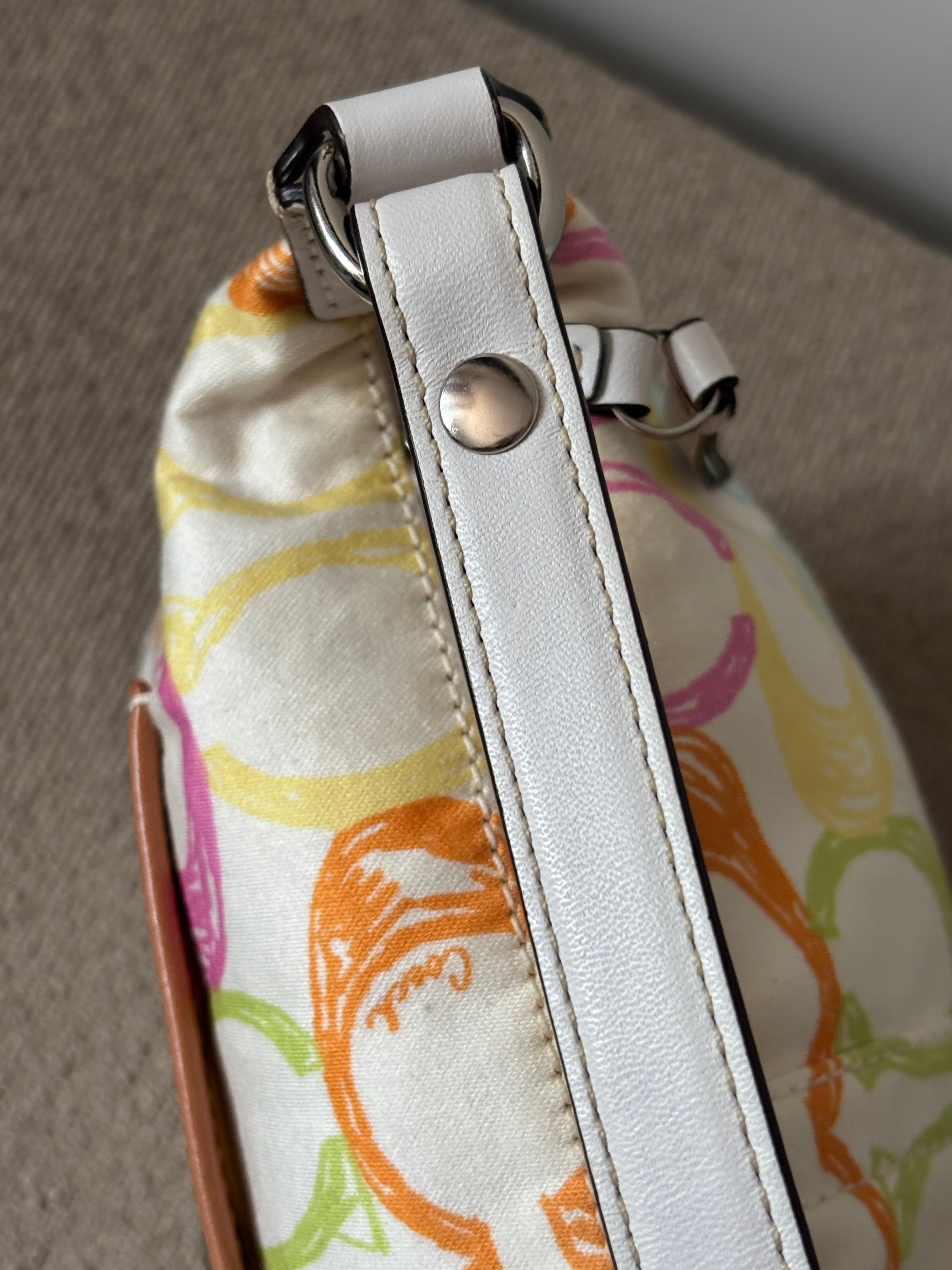 Coach Signature Scribble Canvas Mini Bag – Multicolor