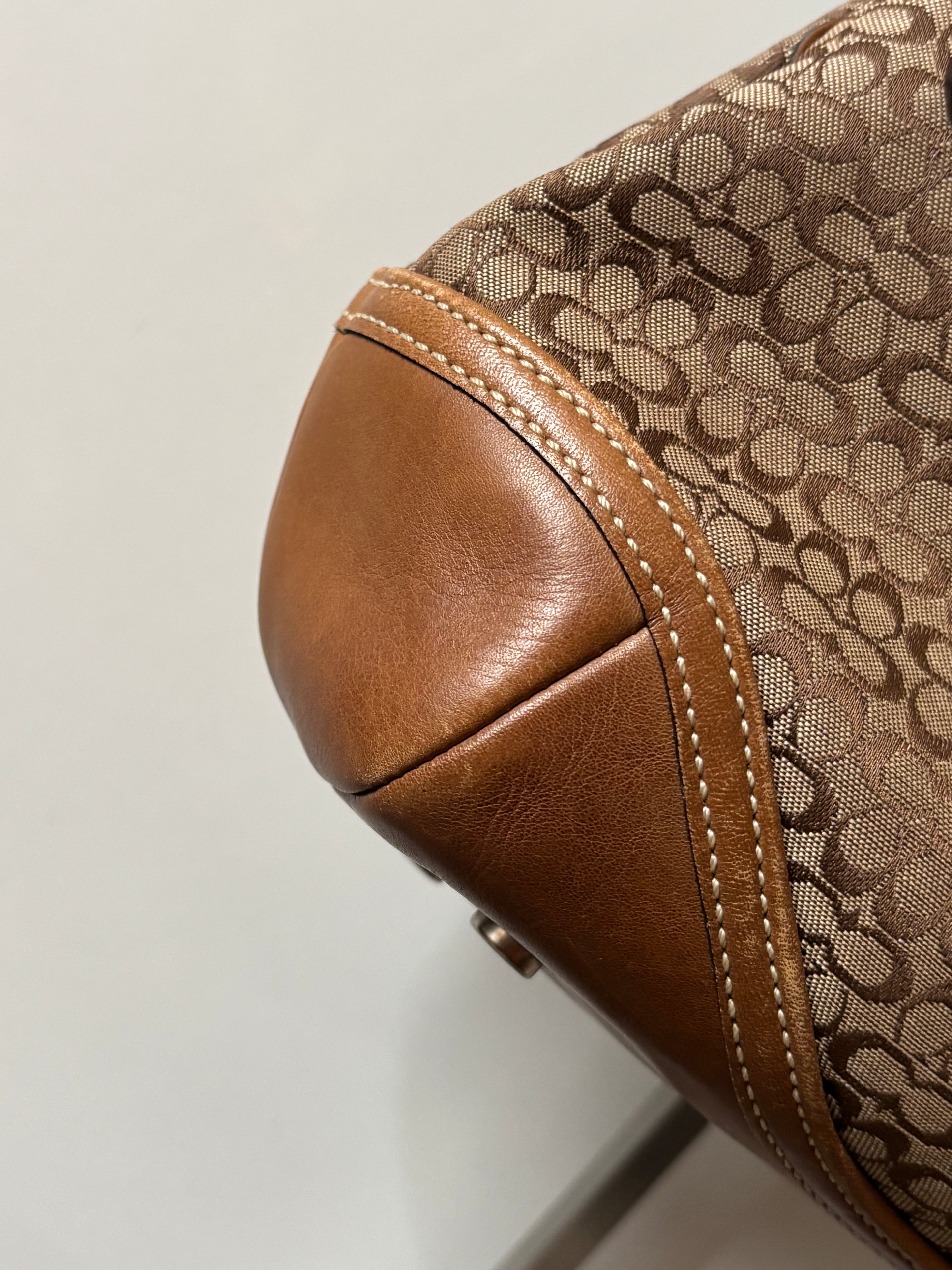COACH SoHo signature vintage bag with monogram Canva 7078