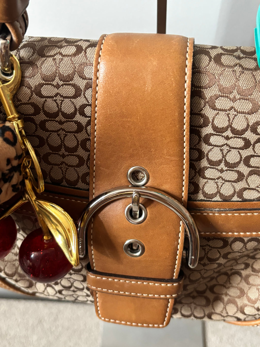 COACH SoHo signature vintage bag with monogram Canva 7078